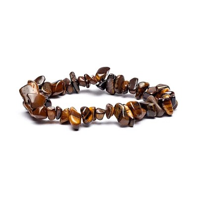 Tiger Eye chips bracelet